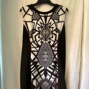 Worthington Black and White design dress